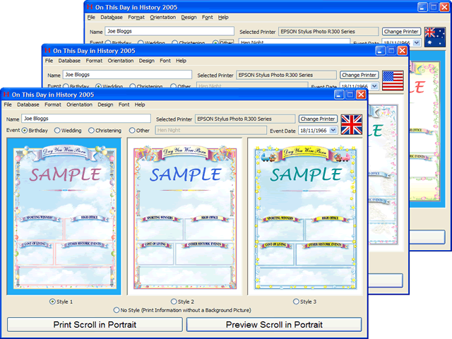 On This Day in History 2007 Screenshot